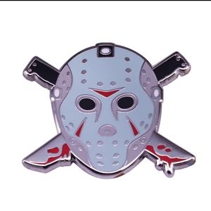 Friday The 13th Jason Voorhees Hockey Mask Pin